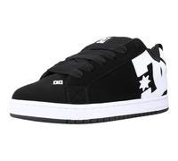 DC Shoes Court Graffik Uomo - Sneakers Nero - Taglia 44.5 - Scamosciato Black 44.5