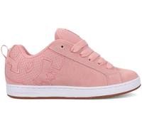 DC Shoes Court Graffik - Scarpe da skate da donna, colore: rosa e bianco, Rosa/Bianco, 41 EU