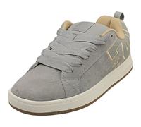 DC Shoes Court Graffik SE Mens Skate Trainers Grigio Chiaro - 45 EU