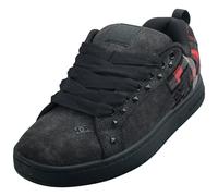 DC Shoes Court Graffik SE Skate Trainers da Uomo Nero e Rosso - 42 EU