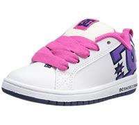 DC Shoes Court Graffik Se, Sneakers da donna, bianco, 42.5 EU
