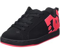 DC Shoes Court Graffik-Shoes for Women, Scarpe da Ginnastica Donna, Black/Hot Pink, 36 EU
