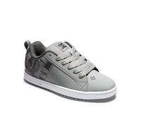 DC Shoes Court Graffik Sneaker da Uomo, Taglia 55 EU, Grigio Scuro Nero e Bianco, 55 EU