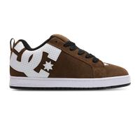 DC Shoes Court Graffik Uomo - Sneakers Marrone - Taglia 43 - Scamosciato Brown 43