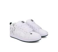 DC Shoes Court Graffik - White Whtie Green 114 - White Whtie Green 43