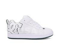 DC Shoes Court Graffik - White Whtie Green 114 - White Whtie Green 44