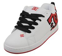 DC Shoes Court Graffiks Biancorossi Uomo - 45 EU