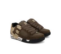 DC Shoes DC Command DC03287 - Scarpe in pelle da uomo., Verde Oliva Black Tan, 44 EU
