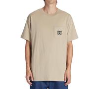 Dc Shoes Dc Star Pocket Short Sleeve T-shirt Beige XL Uomo