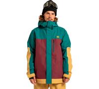 DC Shoes - Giacca da snowboard da uomo - Defiant Jacket Windsor Wine per Uomo in Poliestere Riciclato - Taglia M - Verde