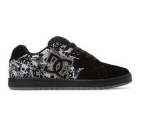 DC Shoes Gaveler-Leather Shoes Sneaker da Uomo, Black Dk Grey Print, 46 EU