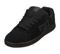 DC Shoes GAVELER Uomo - Sneakers da Skate Pelle e Sintentico Nero Gum - 48 EU