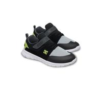DC Shoes Heathrow Prestige EV Sneaker, Dark Shadow/Black/Lime, 34 EU, Dark Shadow Black Lime, 34 EU
