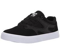 DC Shoes Kalis Vulc, Scarpe da Skateboard Uomo, Nero (Black/White BKW), 38.5 EU