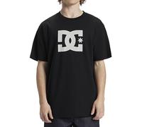 DC Shoes Maglietta da uomo Star a maniche corte nero/bianco XL