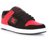 DC SHOES Manteca 4 con Lacci Tribunale Uomo da Ginnastica IN Nero Rosso UK 7 -