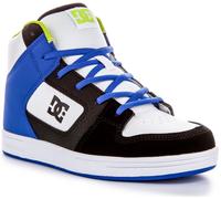 DC SHOES Manteca 4 Hi Top Skate Ginnastica Unisex Bianco Rosso Nero Misura UK 3