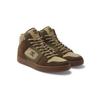 DC Shoes Manteca 4 Hi WR - Scarpe alte in pelle da uomo, Dk Choc Military, 42.5 EU