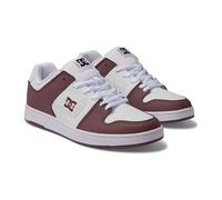 DC Shoes Manteca ADYS100765 Scarpe in Pelle Uomo, Bianco Plum, 44 EU