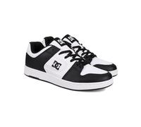 DC Shoes Manteca - Scarpe da uomo in pelle, Bianco / nero / bianco., 44 EU