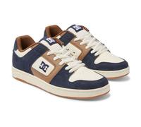 DC Shoes Manteca - Scarpe da uomo in pelle, blu, 41 EU