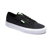 DC Shoes Manuale, Scarpe da Ginnastica Uomo, Nero Lime, 44 EU