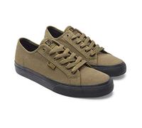 DC Shoes Manuale, Scarpe da Ginnastica Uomo, Nero Oliva, 36 EU