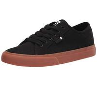 DC Shoes Men's Manual Skate Shoe, Gomma Nera, 42 2/3 EU