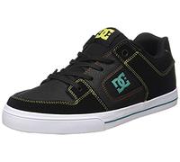 DC Shoes Men's Pure High-Top WC Skateboarding Shoes, Nero, 42 1/3 EU