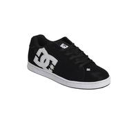 DC Shoes Net - Scarpe in Pelle per Uomo, Nero Nero Bianco, 50 EU
