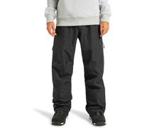 DC Shoes - Pantaloni da snowboard da uomo - Squadron 30K Pant Black per Uomo in Poliestere Riciclato - Taglia L - Nero