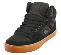 DC gl_shoes Pure High-Top WC, Scarpe Uomo, Black/Gum, 40.5 EU