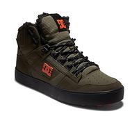 DC Shoes Pure, Scarpe da Ginnastica Uomo, Dusty Olive Orange, 42 EU