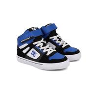 DC Shoes Pure, Scarpe da Skateboard, Nero Blu Bianco, 30.5 EU