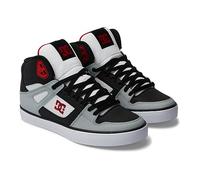 DC Shoes Pure Se, Scarpe da Ginnastica Uomo, Nero/Grigio/Rosso, 44.5 EU
