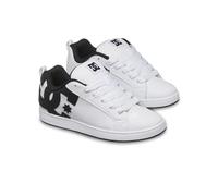 DC Shoes Scarpe da Ginnastica da Donna Court Graffik, Bianco/Nero, 38,5 EU