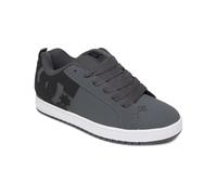DC Shoes Scarpe da Ginnastica da Uomo Court Graffik, Grigio Dk, Nero/Bianco, 40 EU, Grigio Scuro Nero e Bianco, 40 EU