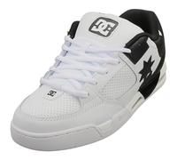DC Shoes Scarpe da Skate Command Bianco Nero Uomo - 43 EU