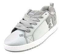 DC Shoes Scarpe da Skate Court Graffiks Grigio Nero Uomo - 43 EU