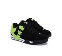 DC Shoes Scarpe da skate da uomo Dc02220, Nero lime, 42.5 EU
