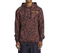 DC Shoes Shuttle - Felpa con cappuccio da uomo, Cedar Wood Chair One Print, L