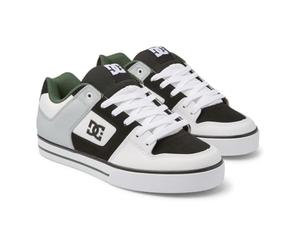 DC Shoes Sneaker da Uomo Pure, Bianco, Nero, Verde, 44 EU