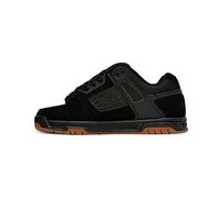 DC Shoes - Sneaker Stag, Uomo, Nero (Black/Gum), 38,5