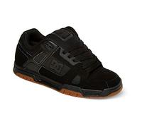 DC Shoes - Sneaker Stag, Uomo, Nero (Black/Gum), 42