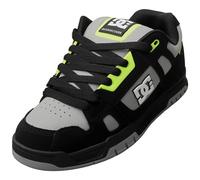 DC Shoes Stag Trainers Uomo Nero Grigio - 46 EU