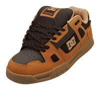 DC Shoes Stag Wnt Mens Skate Trainers Tan Brown - 44.5 EU