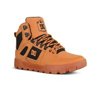DC Shoes Stivaletti Invernali Alto High Top In Pelle Con Lacci Wheat/Black