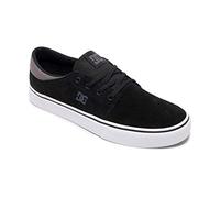DC Shoes Trase SD Low-Top Sneaker da Uomo, Nero e Grigio, 37.5 EU