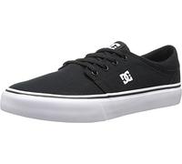 DC TRASE TX M SHOE BKW, Low-Top Sneaker uomo, Multicolore (Mehrfarbig (BLACK/WHITE-BKW)), 44.5