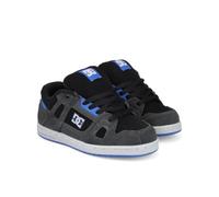 DC Shoes Unisex-Bambino Cervo, Grigio/Nero/Blu, 11 Little Kid